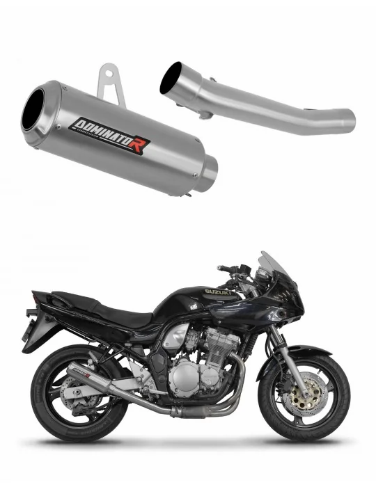 Silencieux slip-on Dominator GP pour Suzuki GSF Bandit N / S 600 (1995-1999)