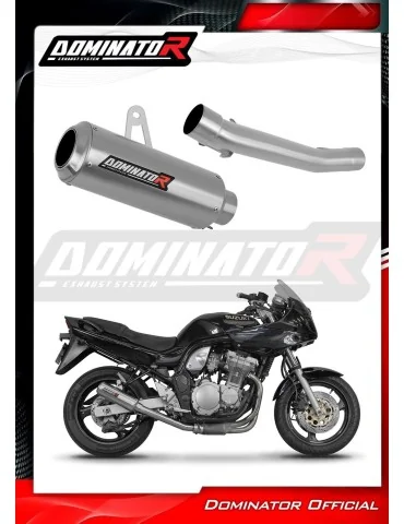 Silencieux slip-on Dominator GP pour Suzuki GSF Bandit N / S 600 (1995-1999)