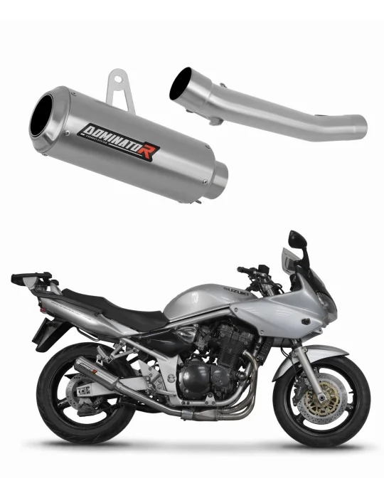 Silencieux slip-on Dominator GP pour Suzuki GSF Bandit 600 (2000-2004)