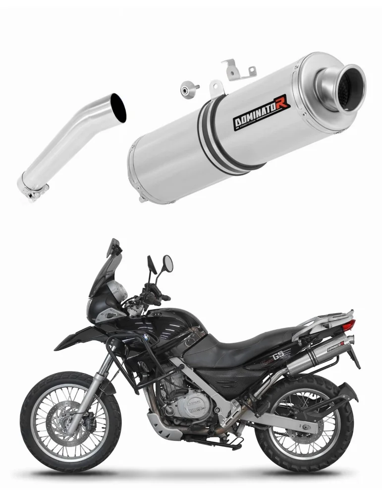 Silencieux slip-on Dominator ST pour BMW F650GS (2004-2007)