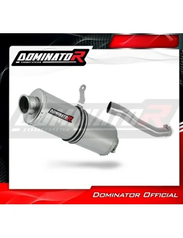 Silencieux slip-on Dominator OV pour Suzuki DR 800 S Big côté droit (1991-1997)