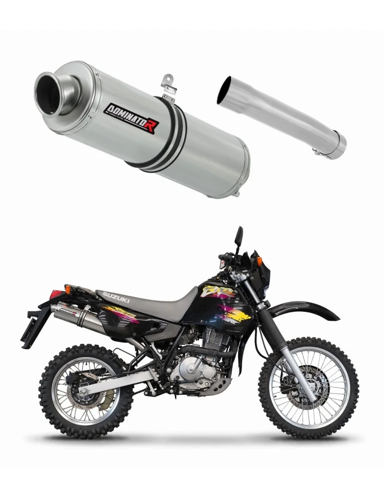 Silencieux slip-on Dominator ST pour Suzuki DR 650 R / RU / S (1990-1995)