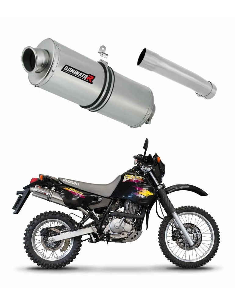 Silencieux slip-on Dominator OV pour Suzuki DR 650 R / RU / S (1990-1995)