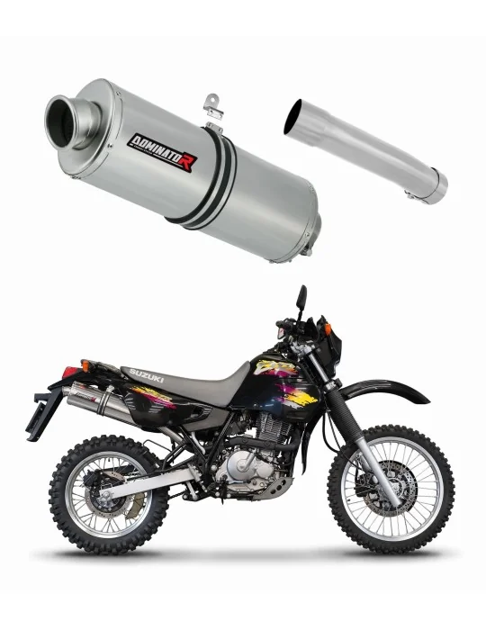 Silencieux slip-on Dominator OV pour Suzuki DR 650 R / RU / S (1990-1995)