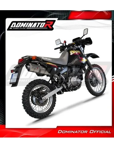 Silencieux slip-on Dominator OV pour Suzuki DR 650 R / RU / S (1990-1995)