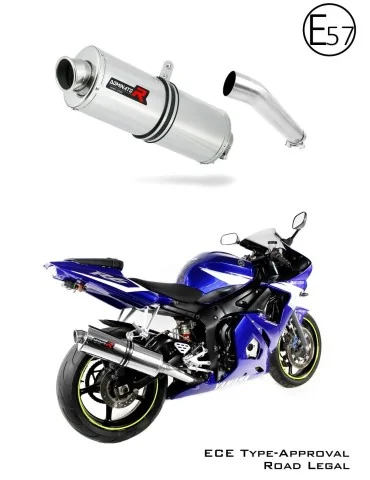 Silencieux slip-on homologué Dominator OV pour Yamaha YZF R6 (1999-2002)