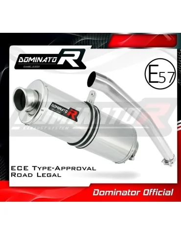 Silencieux slip-on homologué Dominator OV pour Yamaha YZF R6 (1999-2002)