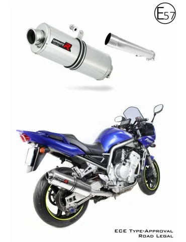 Silencieux slip-on homologué Dominator OV pour Yamaha FZS Fazer 1000 (2001-2005)