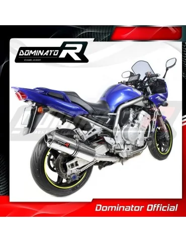 Silencieux slip-on homologué Dominator OV pour Yamaha FZS Fazer 1000 (2001-2005)