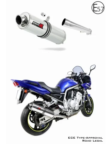 Silencieux slip-on homologué Dominator ST pour Yamaha FZS Fazer 1000 (2001-2005)