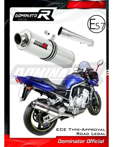 Silencieux slip-on homologué Dominator ST pour Yamaha FZS Fazer 1000 (2001-2005)