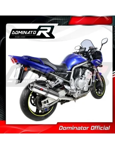 Silencieux slip-on homologué Dominator ST pour Yamaha FZS Fazer 1000 (2001-2005)