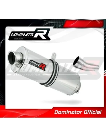 Silencieux slip-on homologué Dominator OV pour Kawasaki ZX6R 636 (2009-2020)