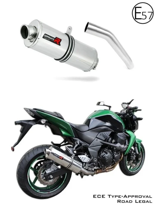 Silencieux slip-on homologué Dominator OV pour Kawasaki Z750 (2007-2012)