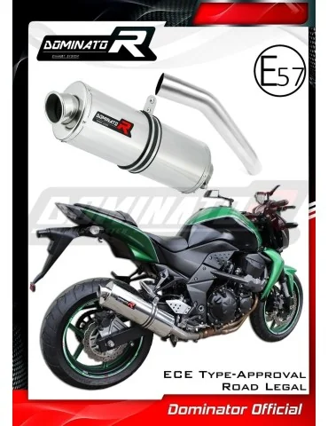 Silencieux slip-on homologué Dominator OV pour Kawasaki Z750 (2007-2012)