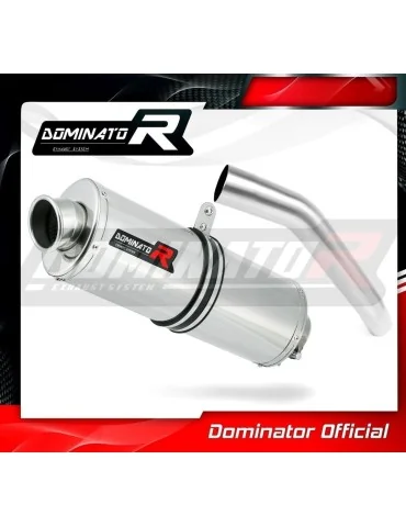 Silencieux slip-on homologué Dominator OV pour Kawasaki Z750 (2007-2012)