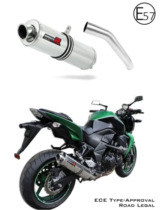 Silencieux slip-on homologué Dominator ST pour Kawasaki Z750 (2007-2012)