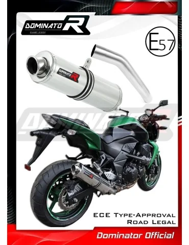 Silencieux slip-on homologué Dominator ST pour Kawasaki Z750 (2007-2012)