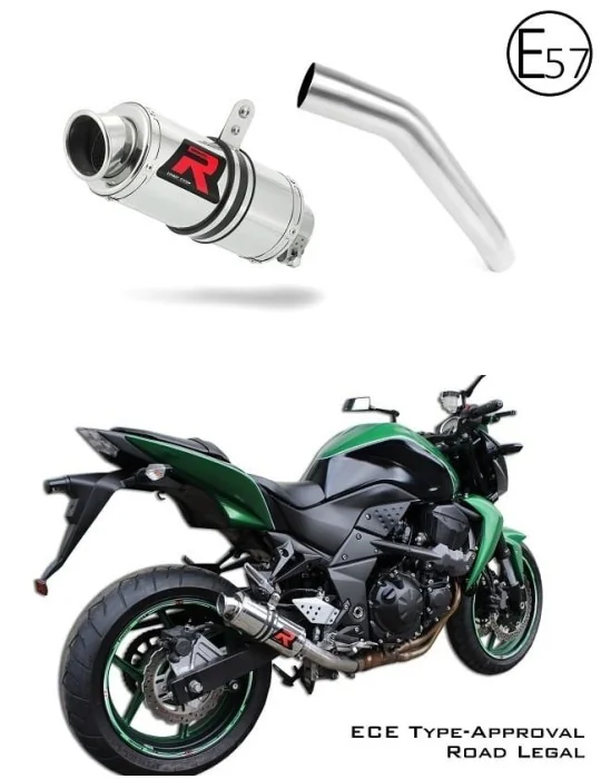 Silencieux slip-on homologué Dominator GP1 pour Kawasaki Z750 (2007-2012)