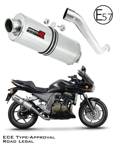 Silencieux slip-on homologué Dominator OV pour Kawasaki Z750 (2004-2006)