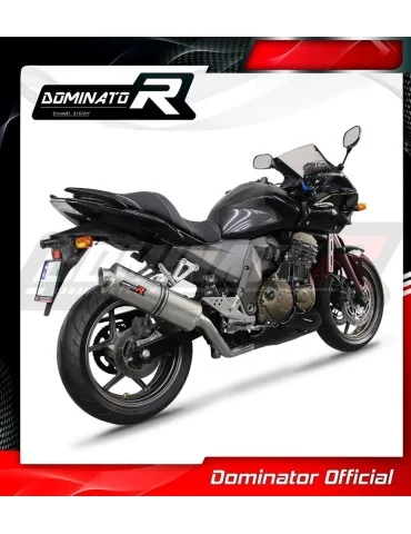 Silencieux slip-on homologué Dominator OV pour Kawasaki Z750 (2004-2006)