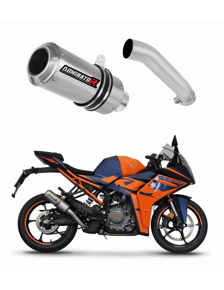 Silencieux slip-on Dominator GP pour KTM RC 390 (2022-2024)