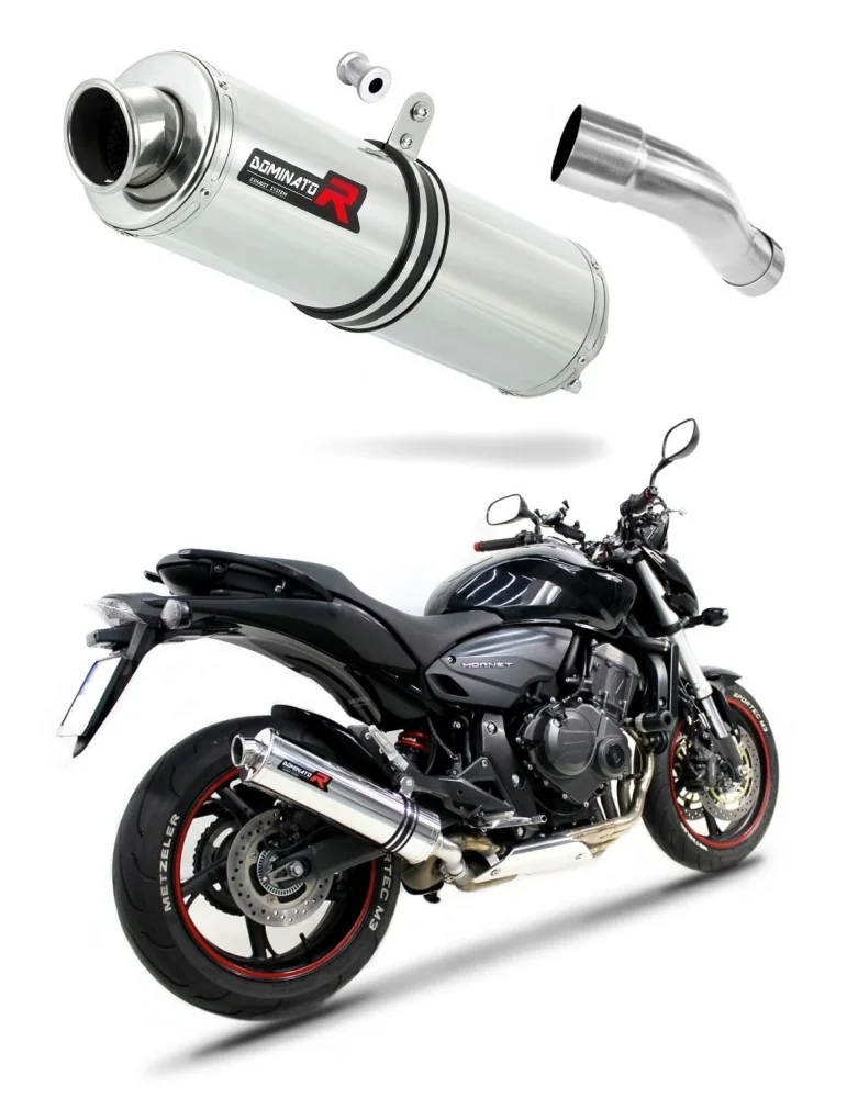 Silencieux slip-on Dominator ST pour Honda CB 600F Hornet PC41 (2007-2013)