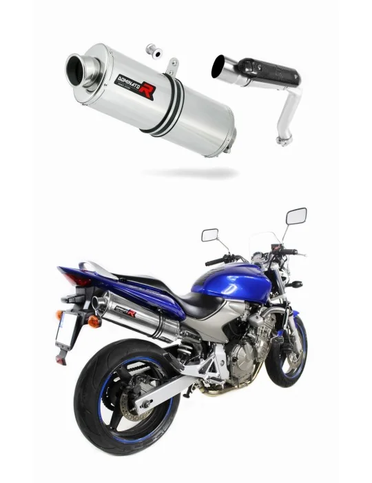 Silencieux slip-on Dominator OV pour Honda CB 600F Hornet (2003-2006)