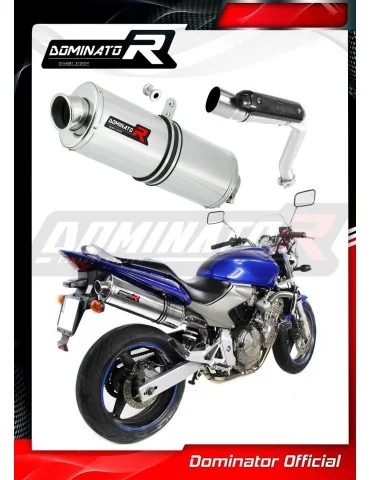 Silencieux slip-on Dominator OV pour Honda CB 600F Hornet (2003-2006)