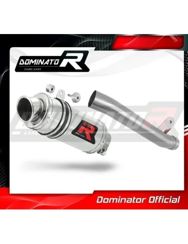 Silencieux slip-on Dominator GP1 pour Suzuki GSXR 1000 K1 - K4 (2001-2004)