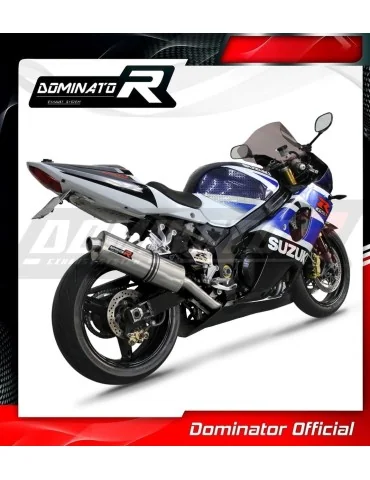 Silencieux slip-on Dominator OV pour Suzuki GSXR 1000 K1 - K4 (2001-2004)
