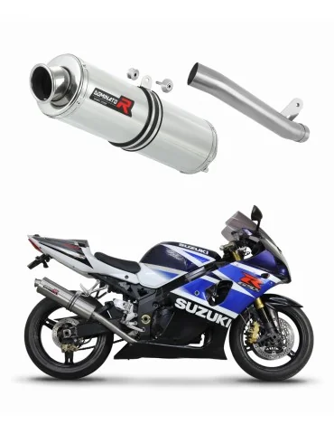 Silencieux slip-on Dominator ST pour Suzuki GSXR 1000 K1 - K4 (2001-2004)