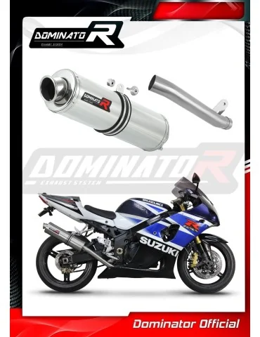 Silencieux slip-on Dominator ST pour Suzuki GSXR 1000 K1 - K4 (2001-2004)