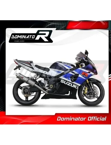 Silencieux slip-on Dominator ST pour Suzuki GSXR 1000 K1 - K4 (2001-2004)