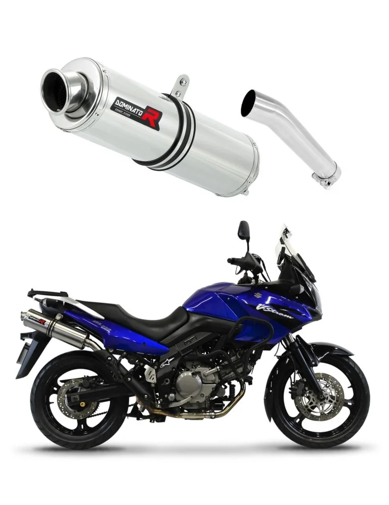 Silencieux slip-on Dominator ST pour Suzuki DL 650 V-Strom (2004-2006)