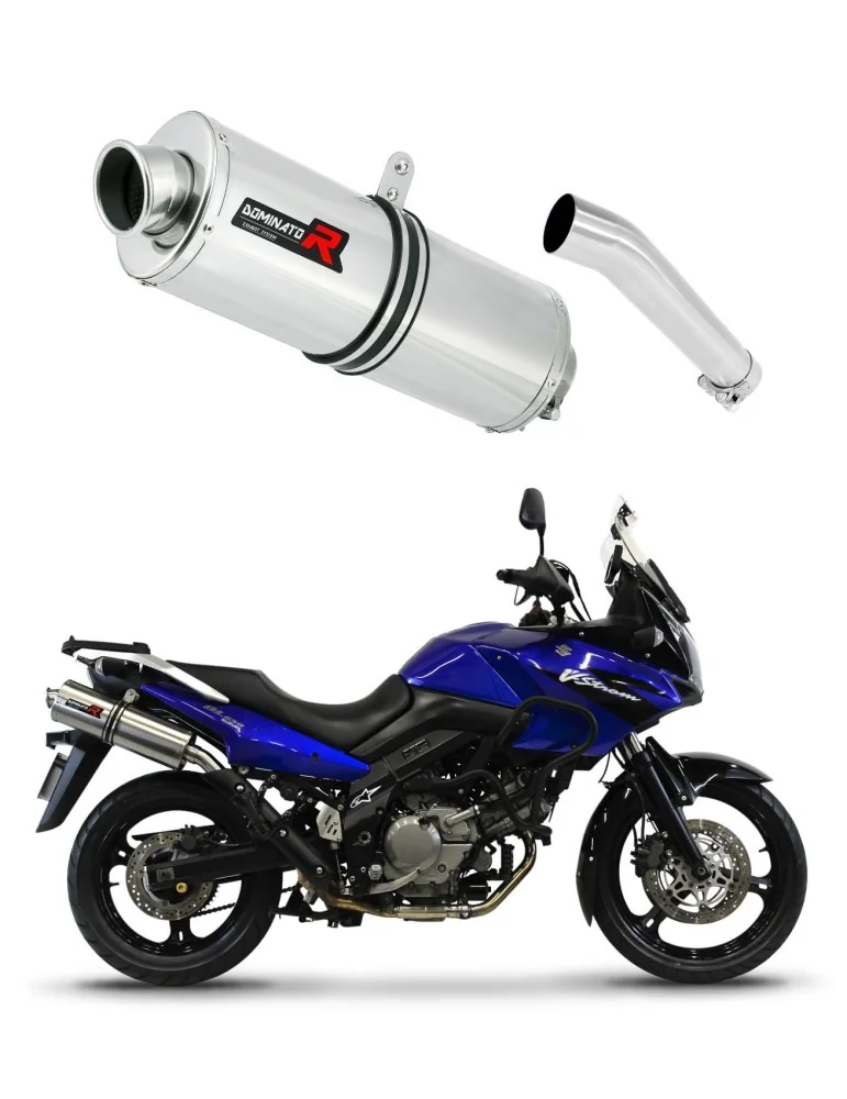 Silencieux slip-on Dominator OV pour Suzuki DL 650 V-Strom (2004-2006)