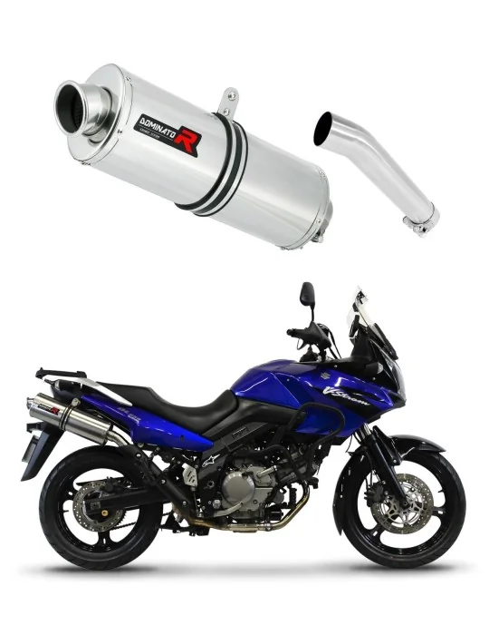 Silencieux slip-on Dominator OV pour Suzuki DL 650 V-Strom (2004-2006)