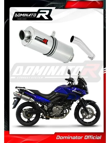 Silencieux slip-on Dominator OV pour Suzuki DL 650 V-Strom (2004-2006)