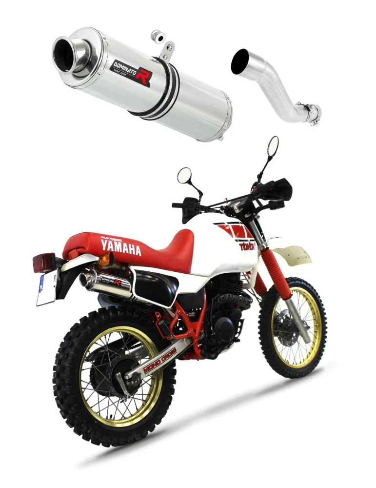 Silencieux slip-on Dominator GP1 pour Yamaha XT 600 Tenere (1987-1989)