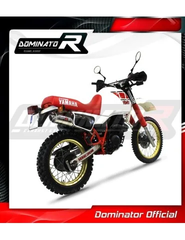 Silencieux slip-on Dominator GP1 pour Yamaha XT 600 Tenere (1987-1989)