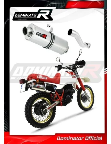 Silencieux slip-on Dominator OV pour Yamaha XT 600 Tenere (1987-1989)