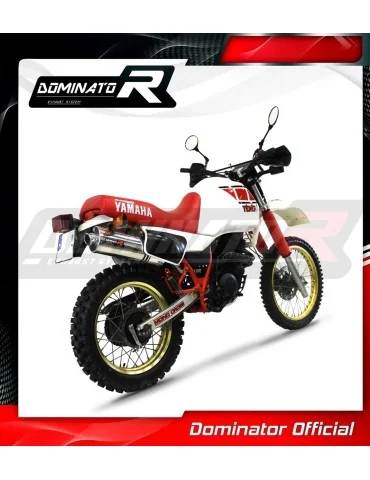 Silencieux slip-on Dominator OV pour Yamaha XT 600 Tenere (1987-1989)