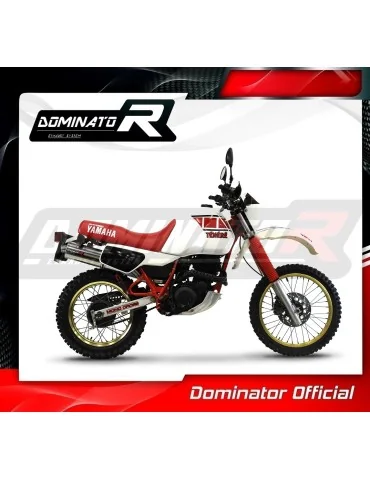 Silencieux slip-on Dominator OV pour Yamaha XT 600 Tenere (1987-1989)