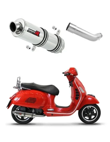 Silencieux slip-on Dominator ST pour Piaggio Vespa GTS 125 (2007-2012)