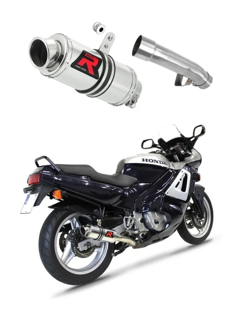 Silencieux slip-on Dominator GP1 pour Honda CBR 600 F1 (1987-1990)