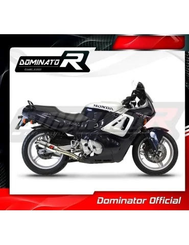 Silencieux slip-on Dominator GP1 pour Honda CBR 600 F1 (1987-1990)