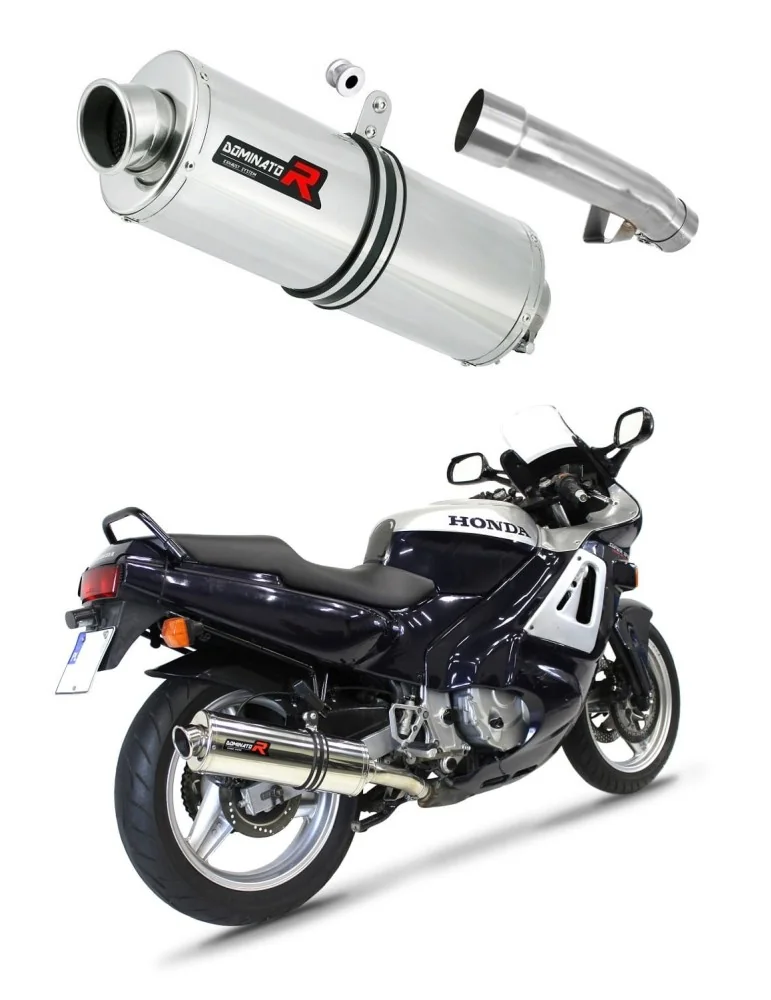 Silencieux slip-on Dominator OV pour Honda CBR 600 F1 (1987-1990)
