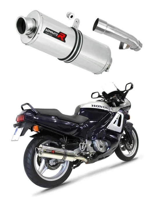 Silencieux slip-on Dominator OV pour Honda CBR 600 F1 (1987-1990)