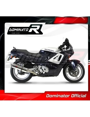 Silencieux slip-on Dominator OV pour Honda CBR 600 F1 (1987-1990)