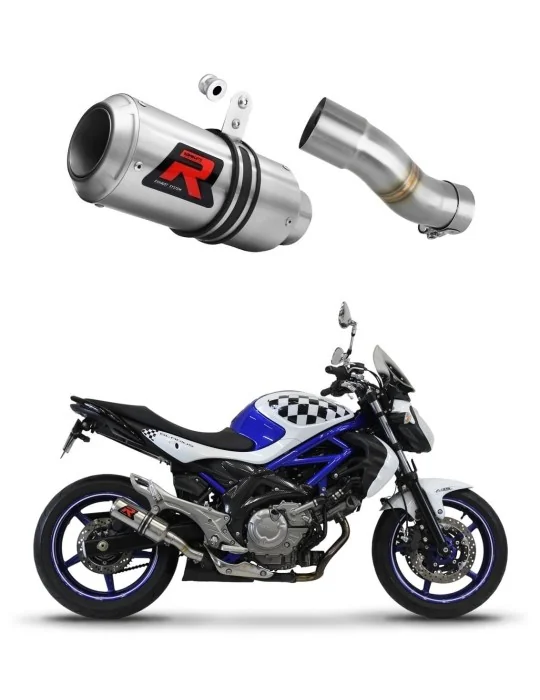 Silencieux slip-on Dominator GP pour Suzuki SFV 650 Gladius (2009-2015)